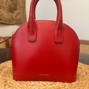 Mansur Gavriel Cherry Red Mini Bag